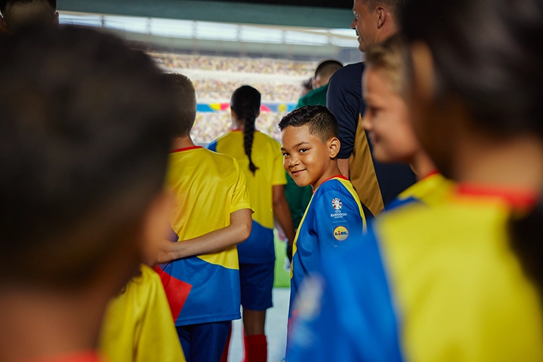 Lidl Kids Team leva 33 crianças a entrar em campo com a Seleção Nacional