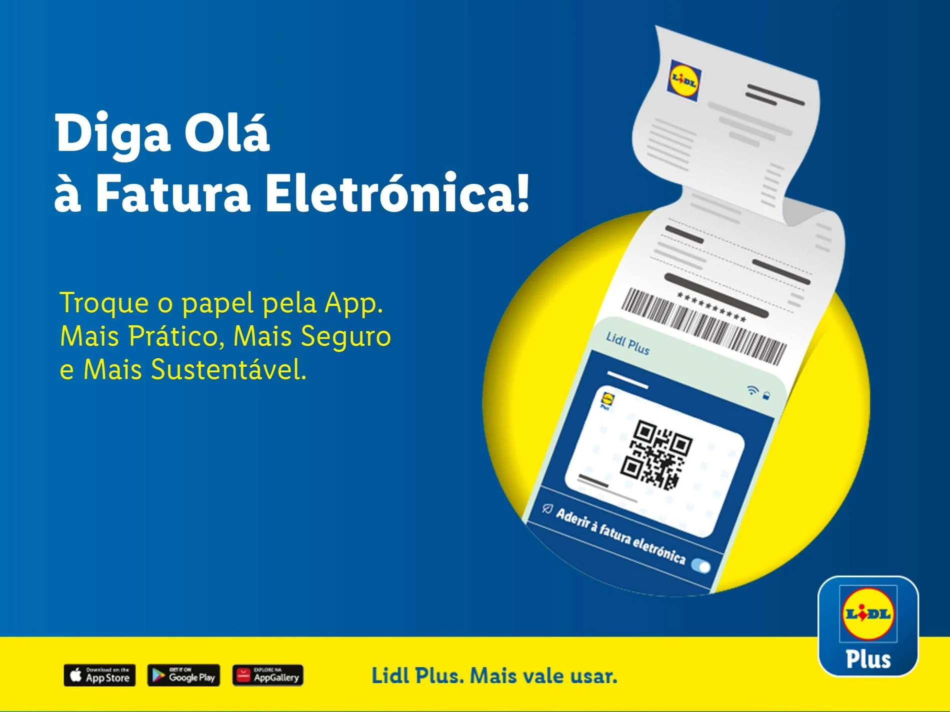 Lidl disponibiliza faturas eletrónicas a partir da sua app Lidl Plus