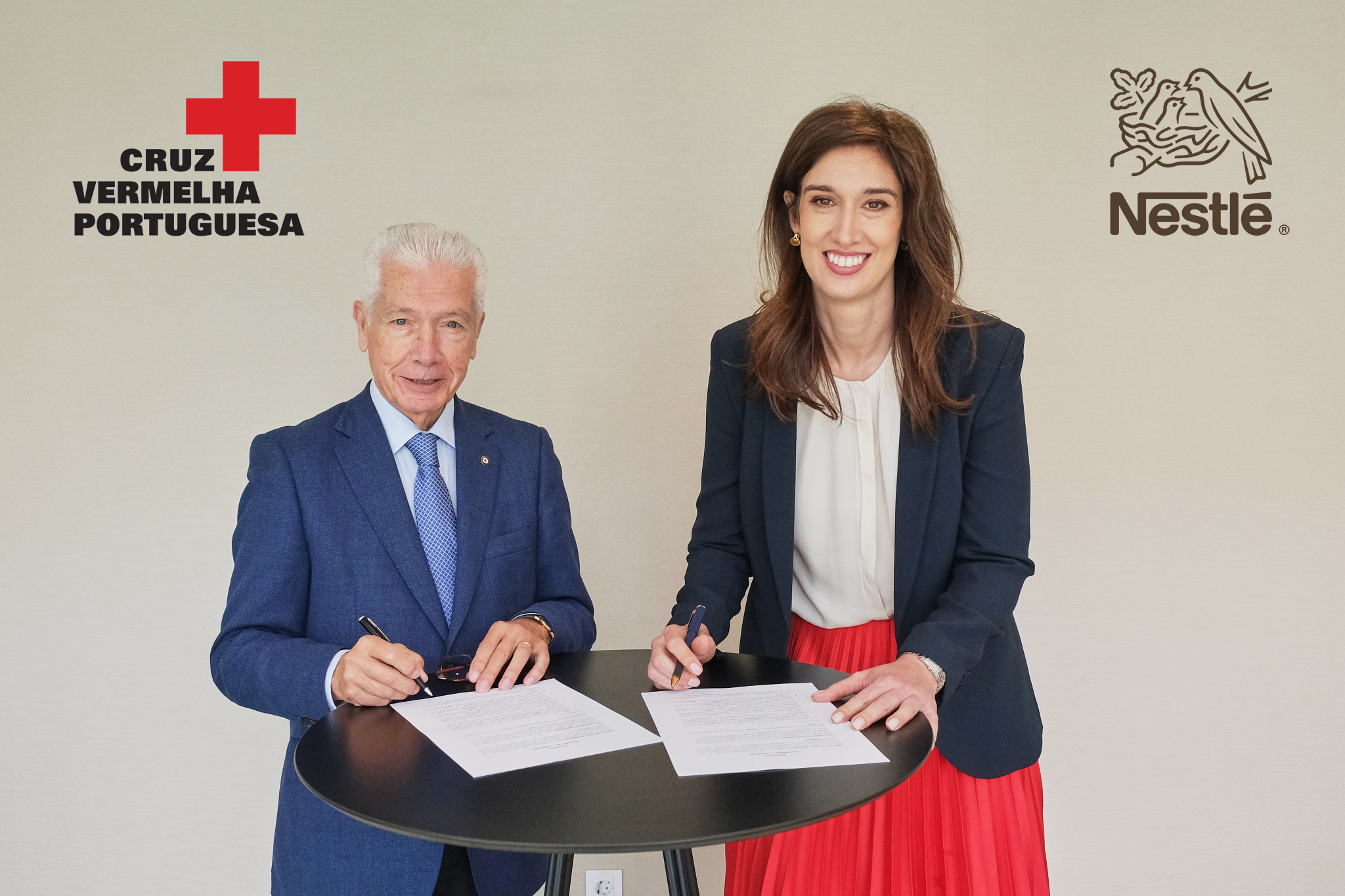 Nestlé Portugal e Cruz Vermelha Portuguesa anunciam parceria