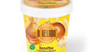 Auchan gelado Banoffee