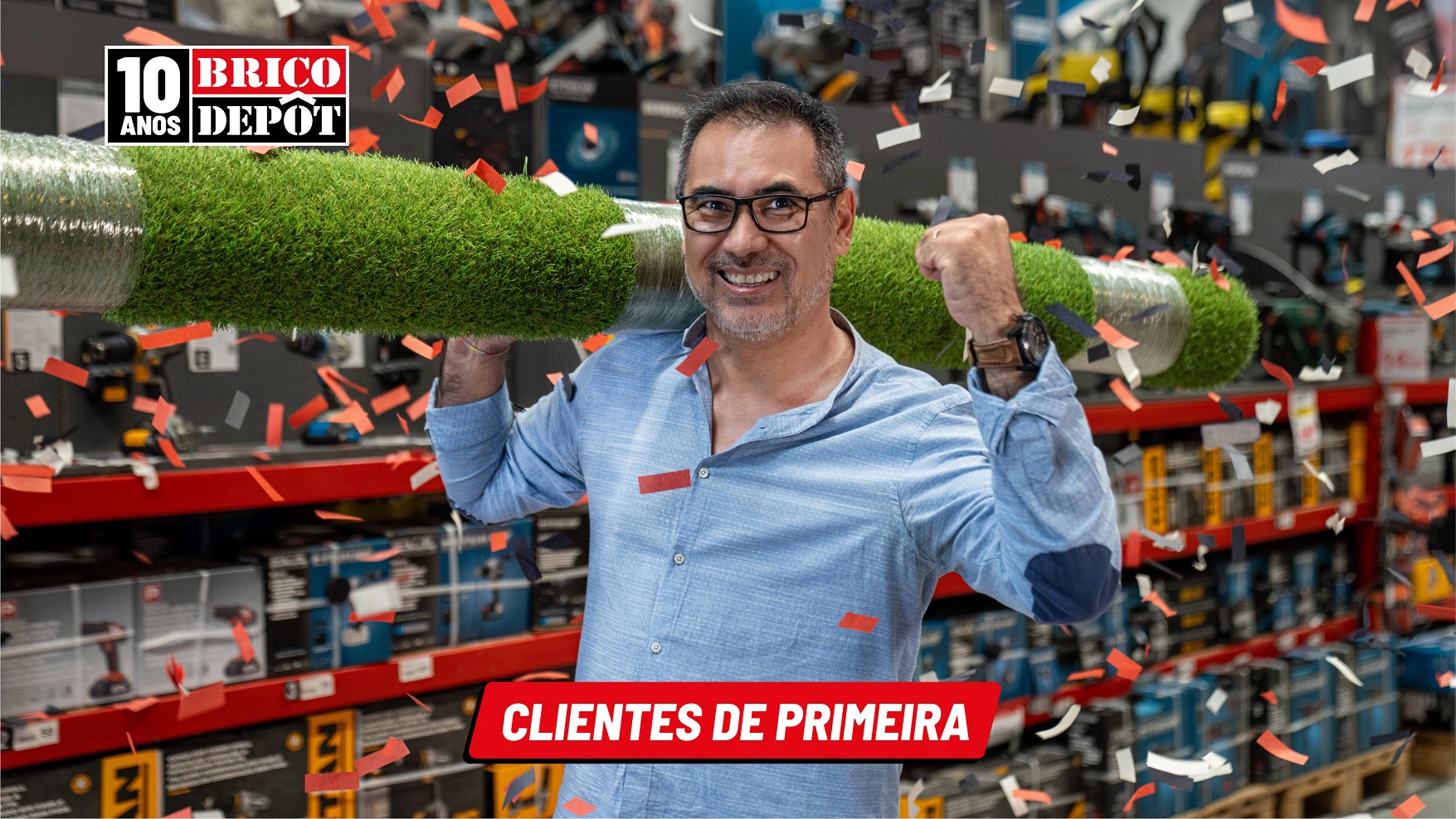 Brico Depôt celebra 10.º aniversário com nova campanha de comunicação