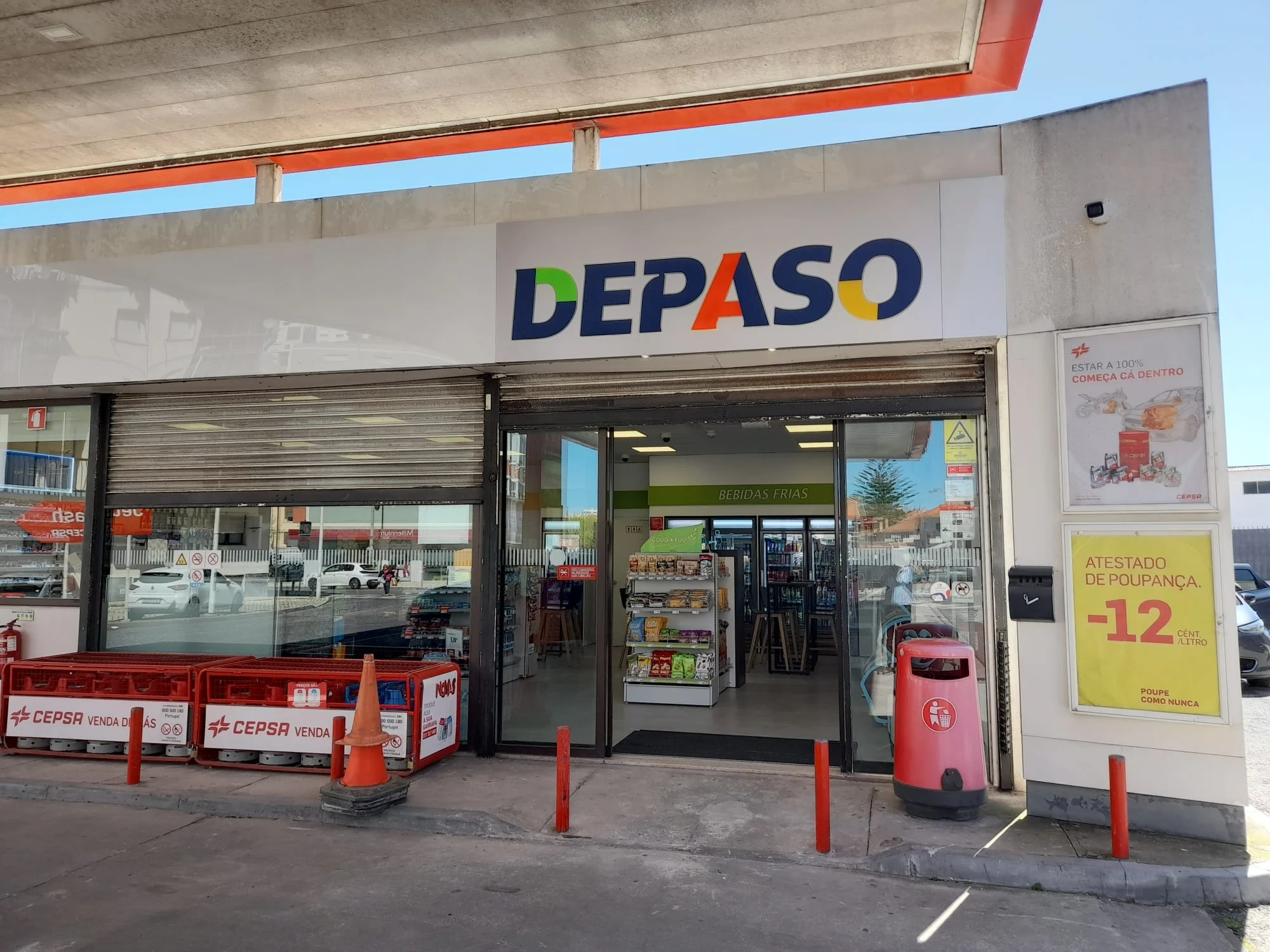 Cepsa inaugura loja Depaso em Mem Martins
