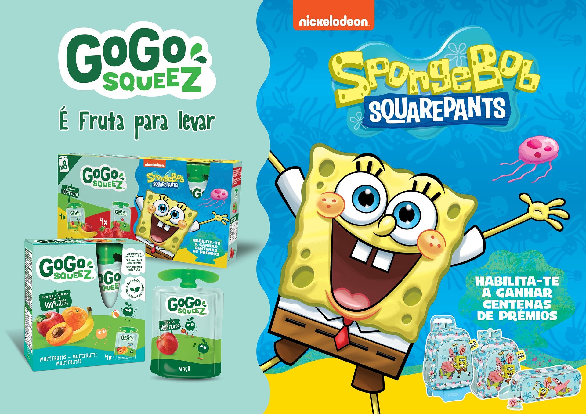 GoGo squeeZ Spongebob Squarepants