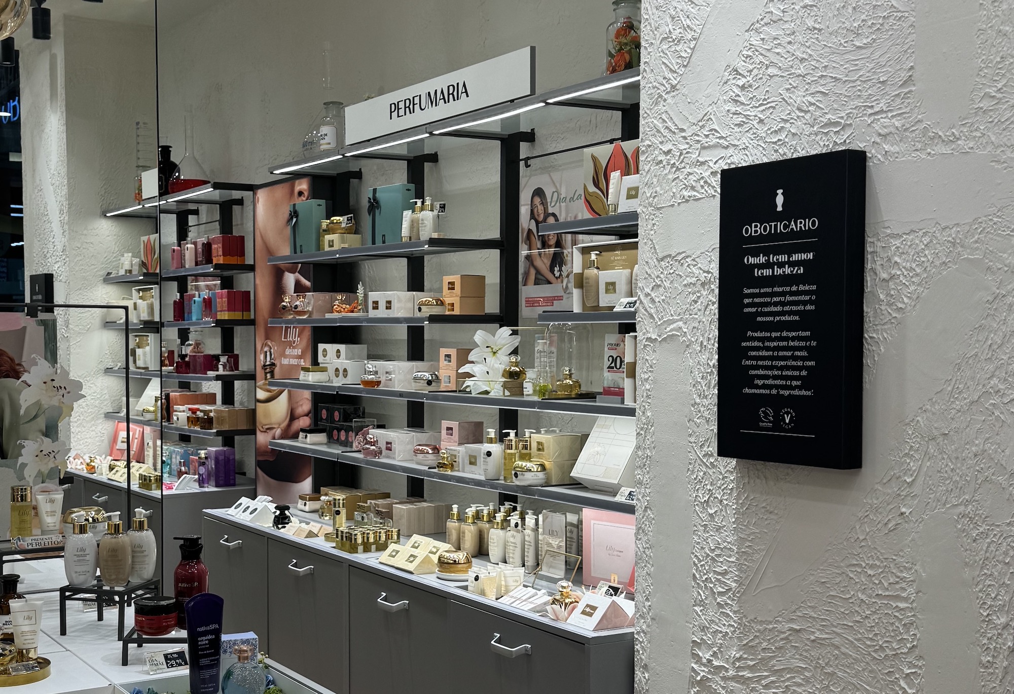 O Boticário apresenta novo conceito de loja no ArrábidaShopping