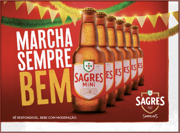 Cerveja Sagres Santos Populares