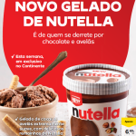 Continente gelados Nutella