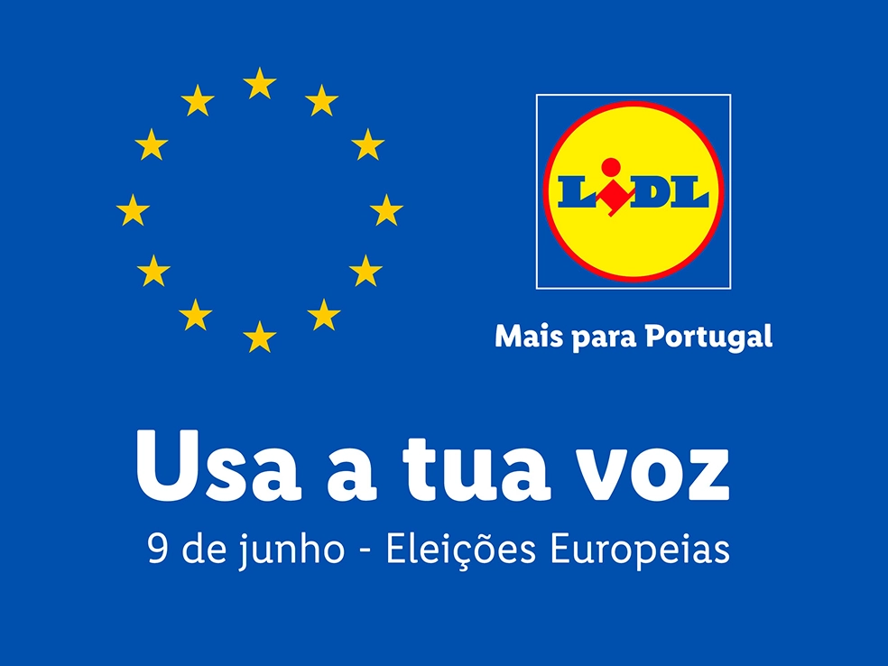 “Usa a tua voz”: Lidl incentiva cidadãos europeus a votar