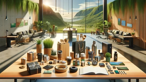 Gift Campaign brindes corporativos (imagem gerada por AI)