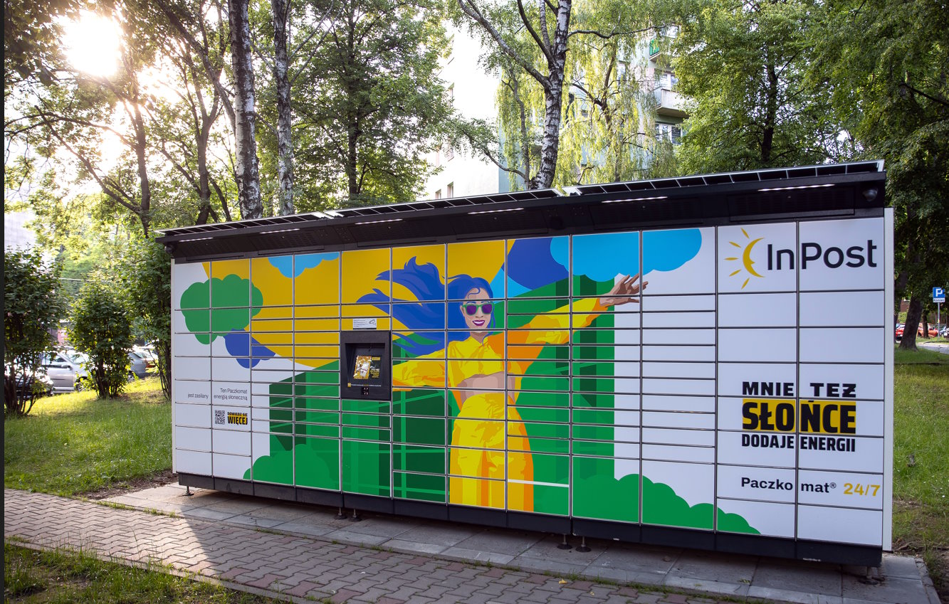 InPost lança Lockers autónomos com painéis fotovoltaicos