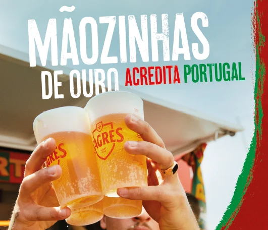 Cerveja Sagres lança campanha de apoio à Seleção Nacional no Campeonato Europeu