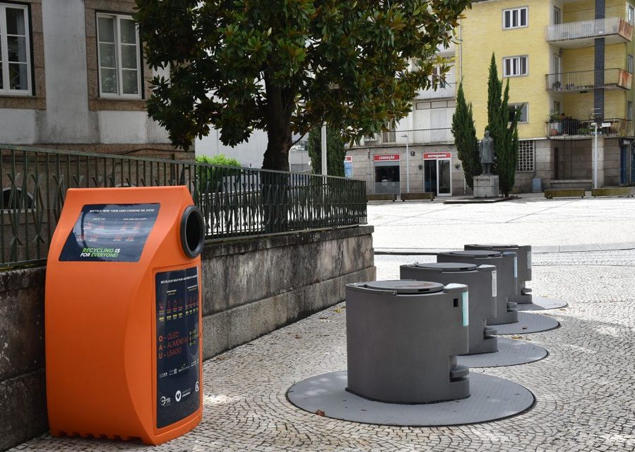 Guimarães já tem contentores para reciclagem de óleo alimentar