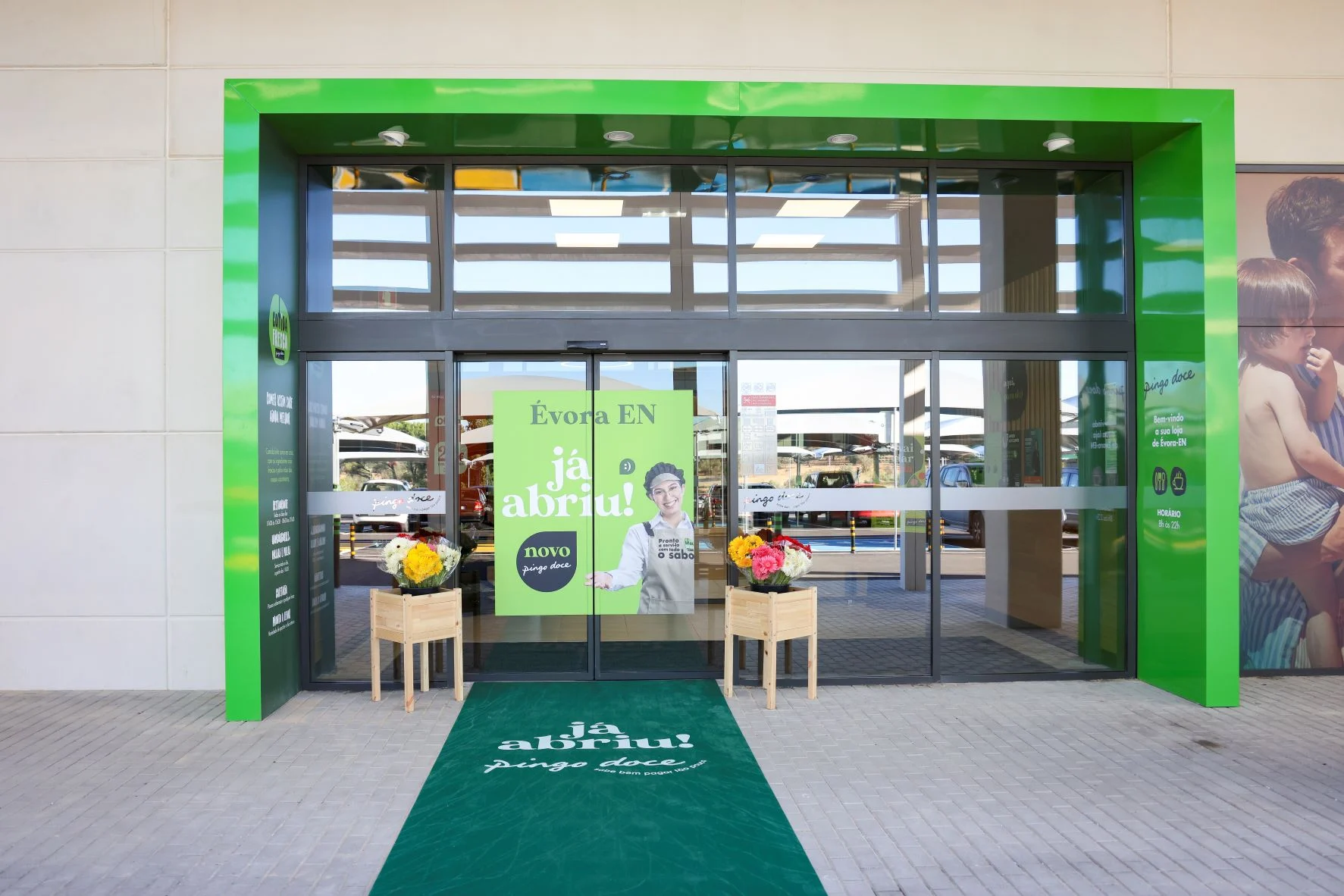 Pingo Doce reabre loja em Évora com nova imagem e restaurante Comida Fresca