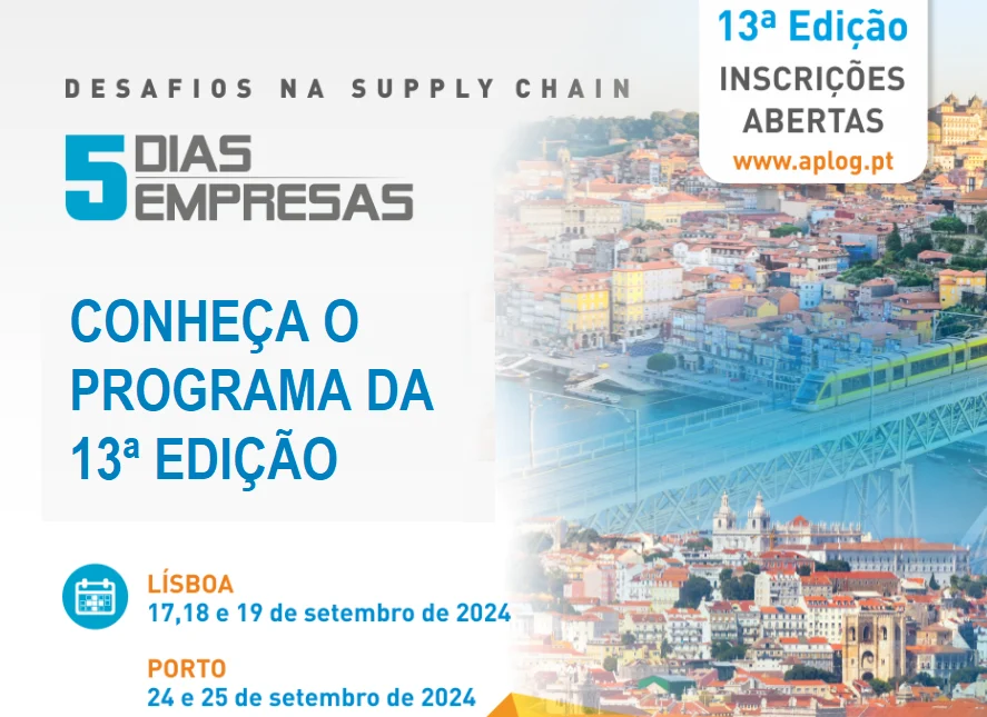 APLOG realiza 13.ª edição do “Desafios na Supply Chain 5 Dias 5 Empresas”