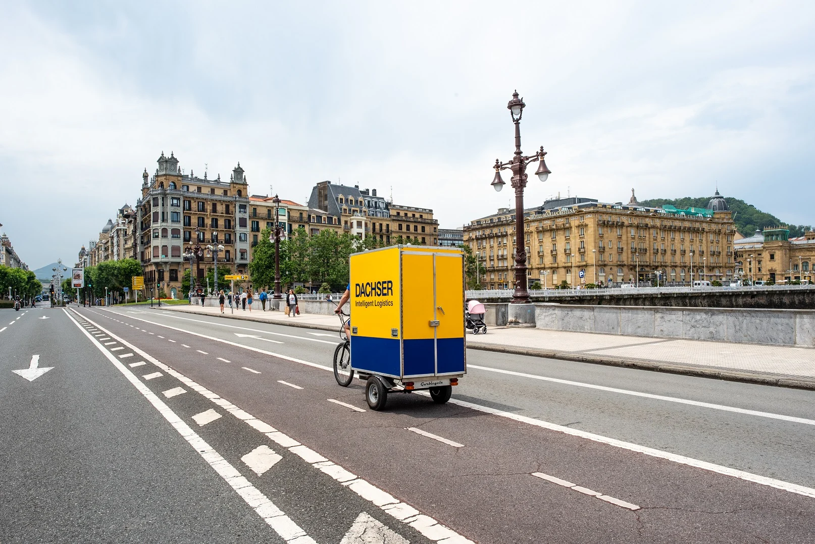 Dachser expande a frota de bicicletas elétricas em San Sebastián