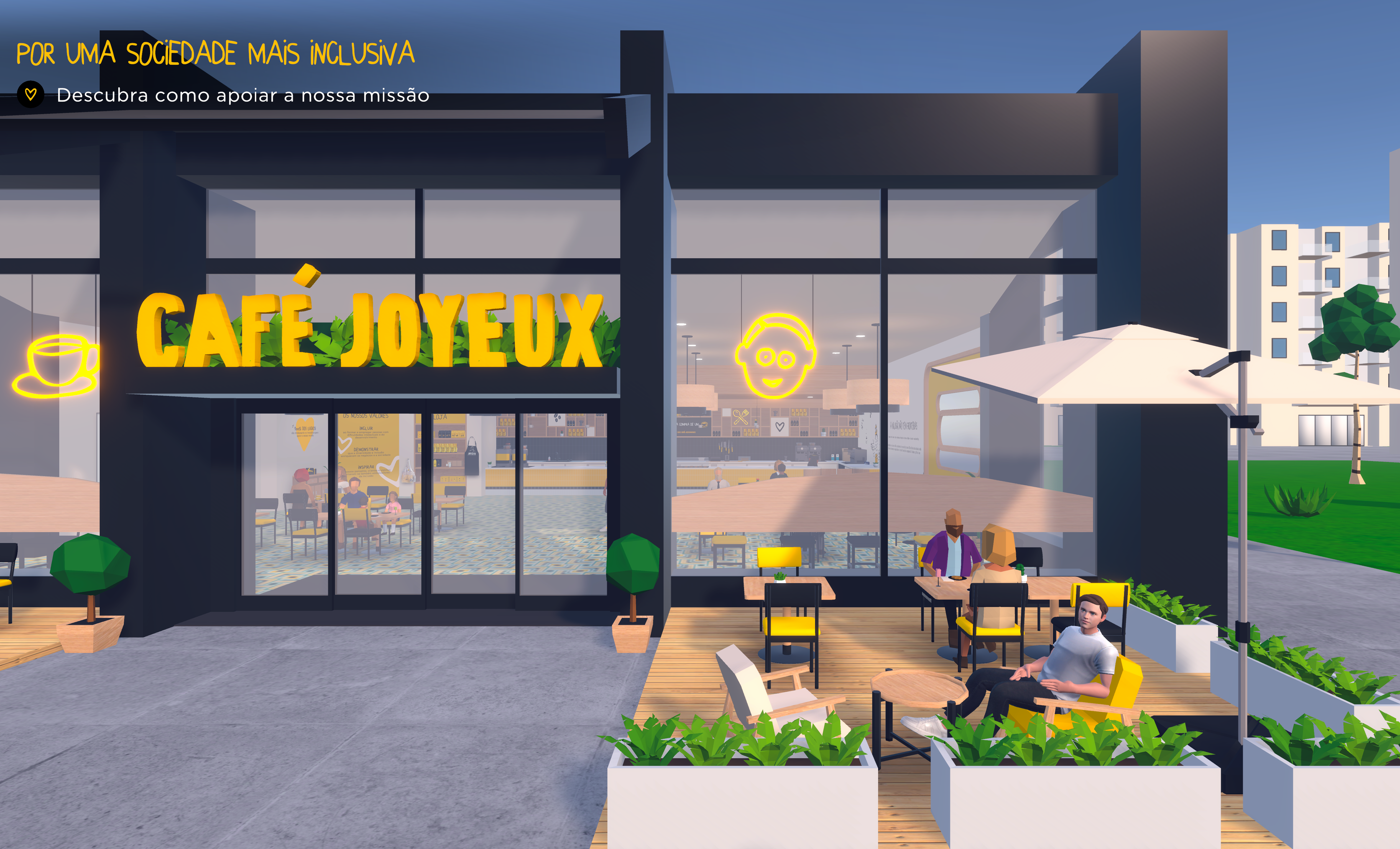 Café Joyeux abre portas no metaverso