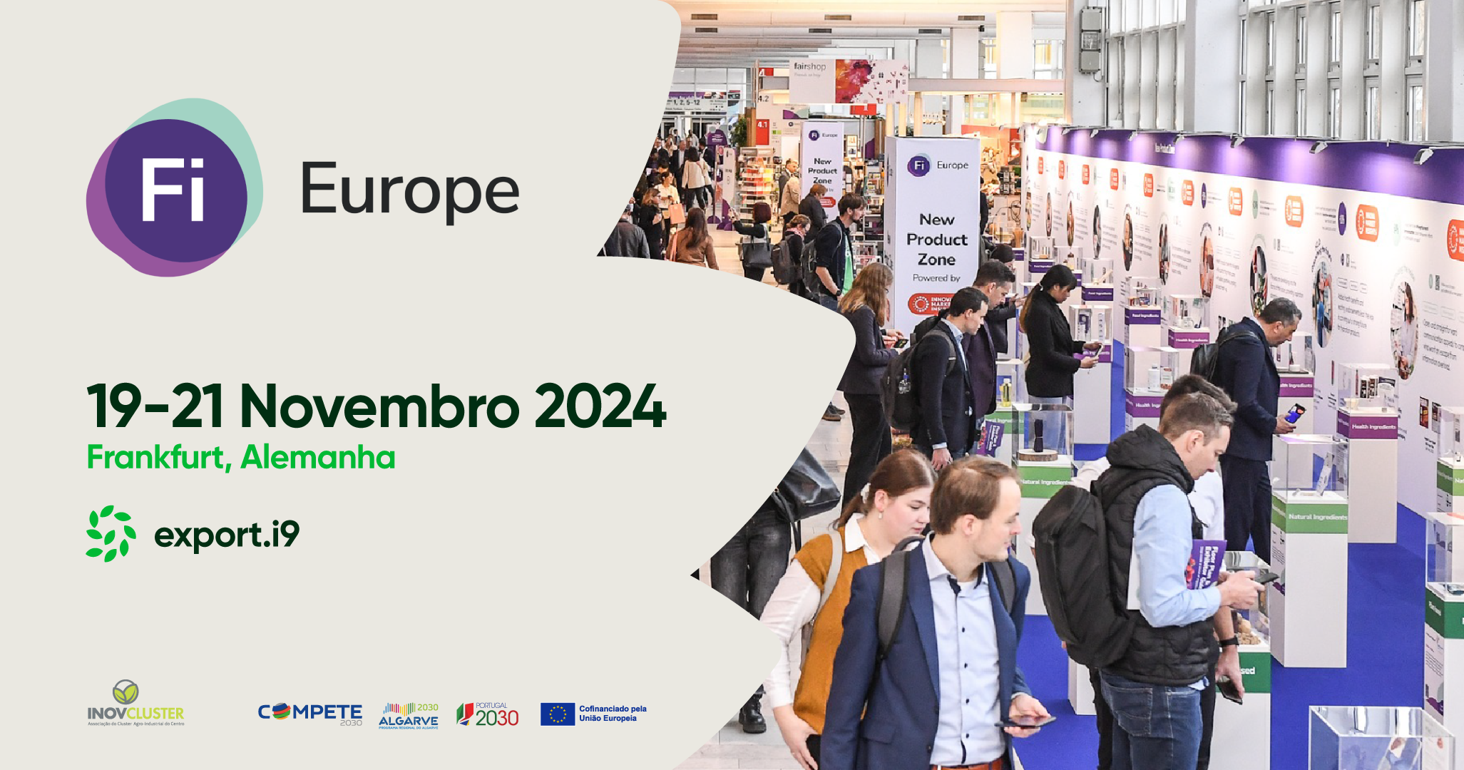 Food Ingredients Europe de regresso a Frankfurt em novembro