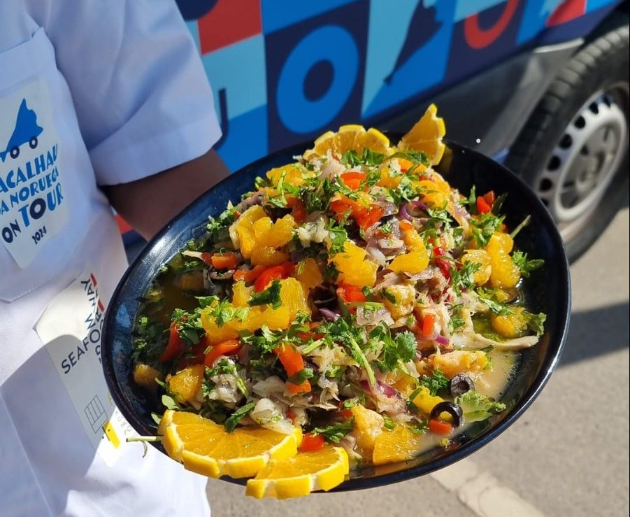 Bacalhau da Noruega On Tour continua a surpreender portugueses