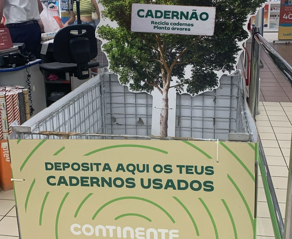 Continente promove reciclagem e reflorestação através da iniciativa “Cadernão”
