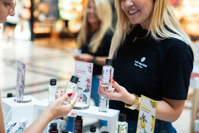 Yves Rocher pop-up store