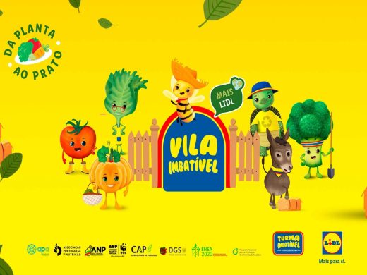Lidl ensina às crianças o caminho dos alimentos desde o cultivo até ao prato