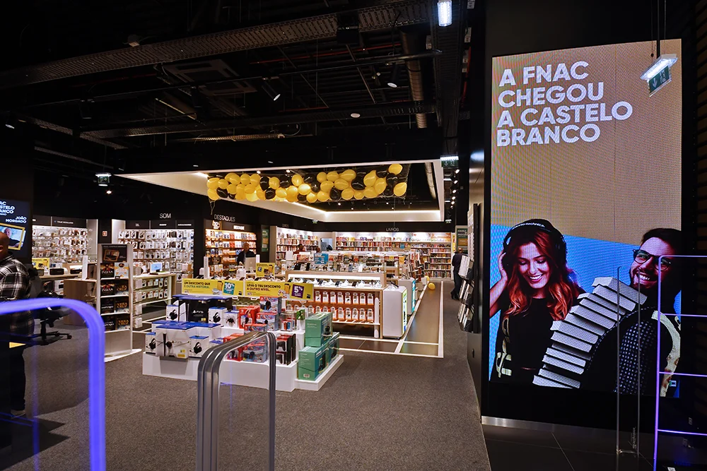 FNAC abre 40.ª loja em Castelo Branco