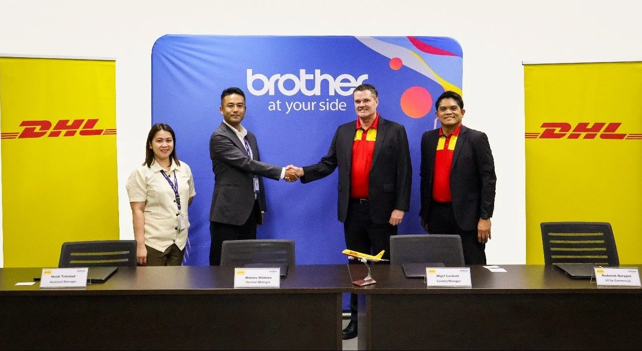 Brother Filipinas assina acordo com DHL para redução de emissões CO2