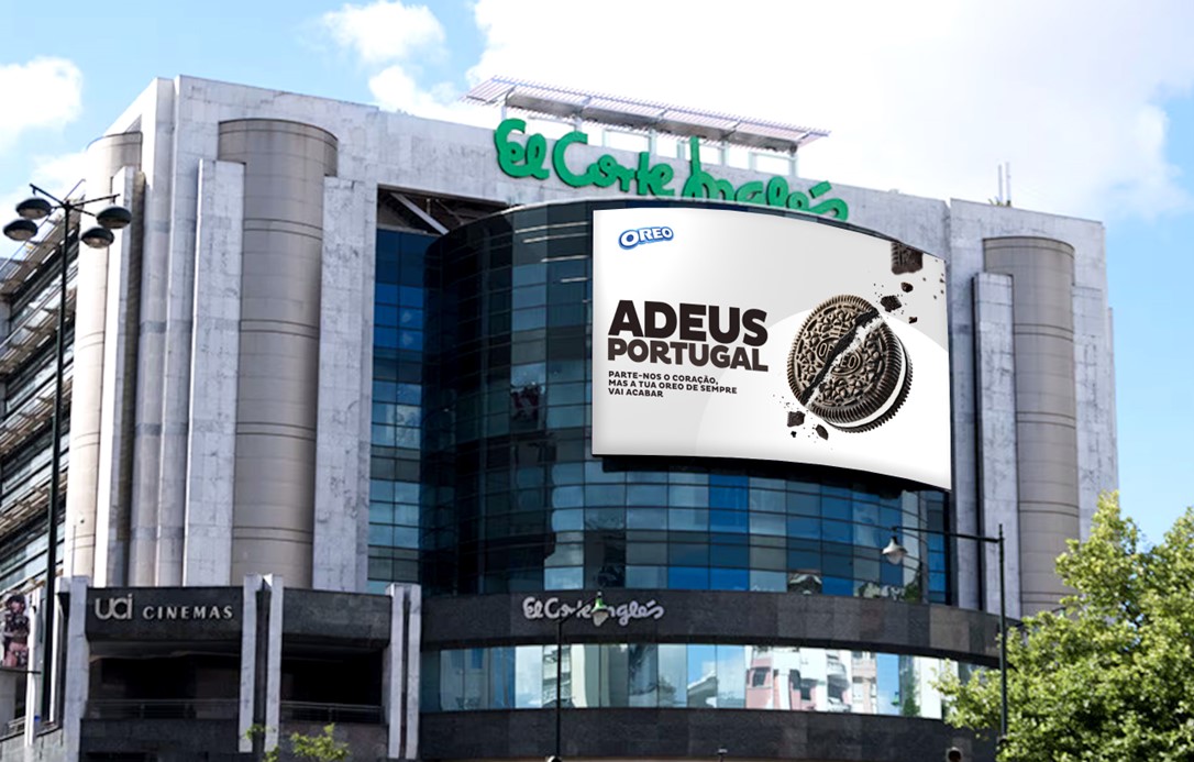 Oreo lança mensagens de despedida em Portugal