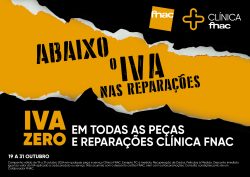 FNAC oferece IVA em todos os serviços de reparação