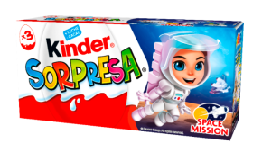 Kinder lança a nova coleção Kinder Surpresa Space Mission