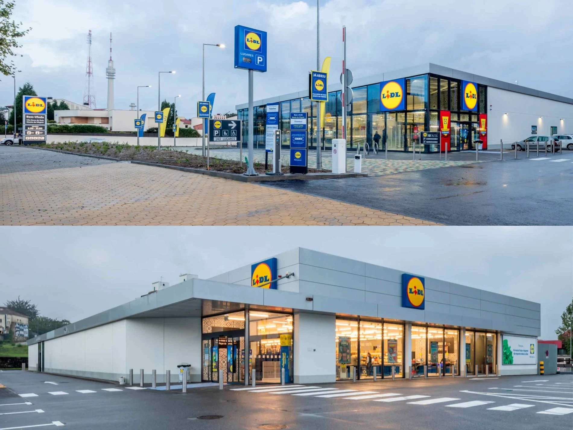 Lidl reforça o investimento a norte do país com duas atualizações no seu parque de lojas