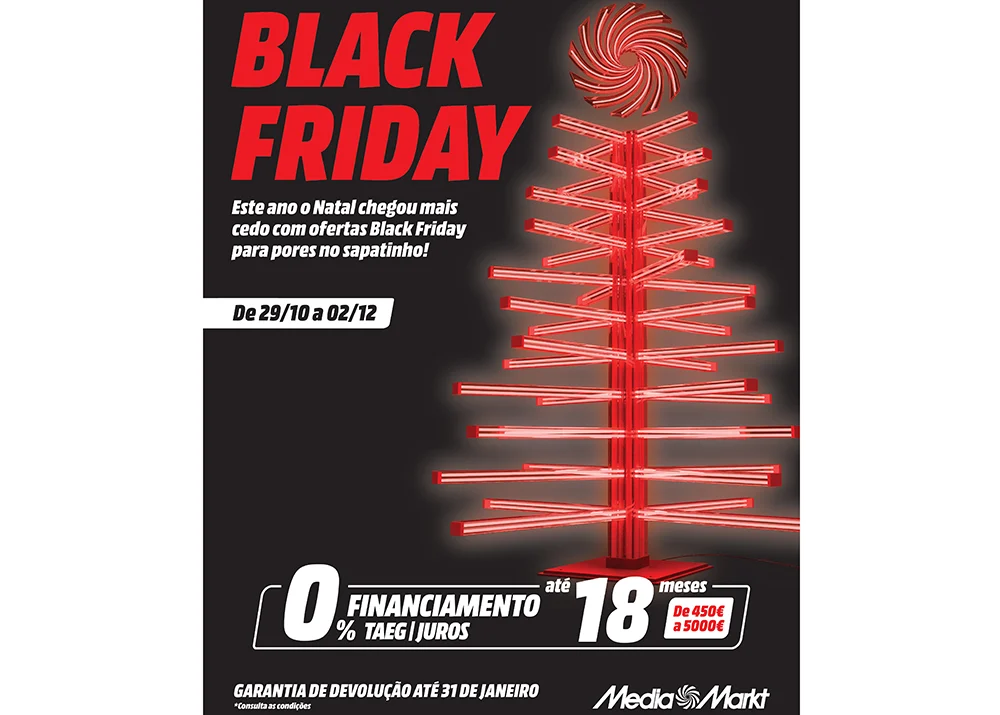 MediaMarkt antecipa o Natal com ofertas Black Friday