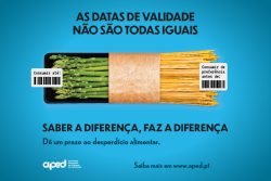 Campanha da APED quer ajudar consumidores a ler corretamente os prazos de validade