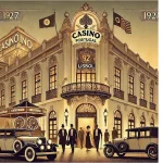 Casino vintage imagem gerada por IA