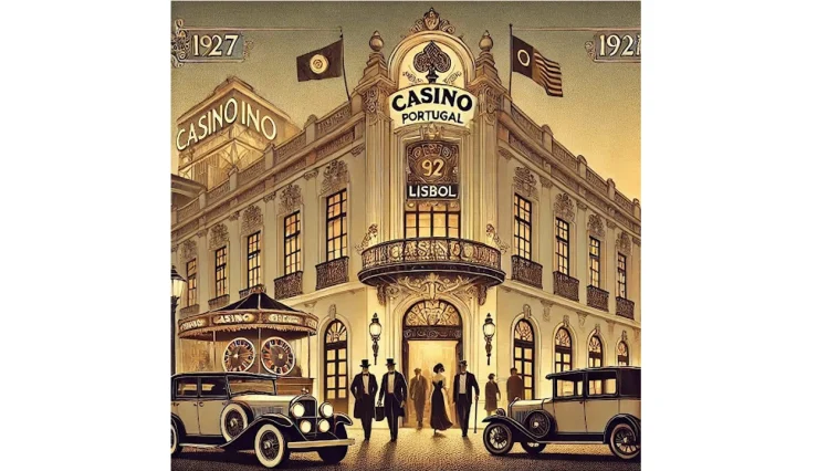 Casino vintage imagem gerada por IA