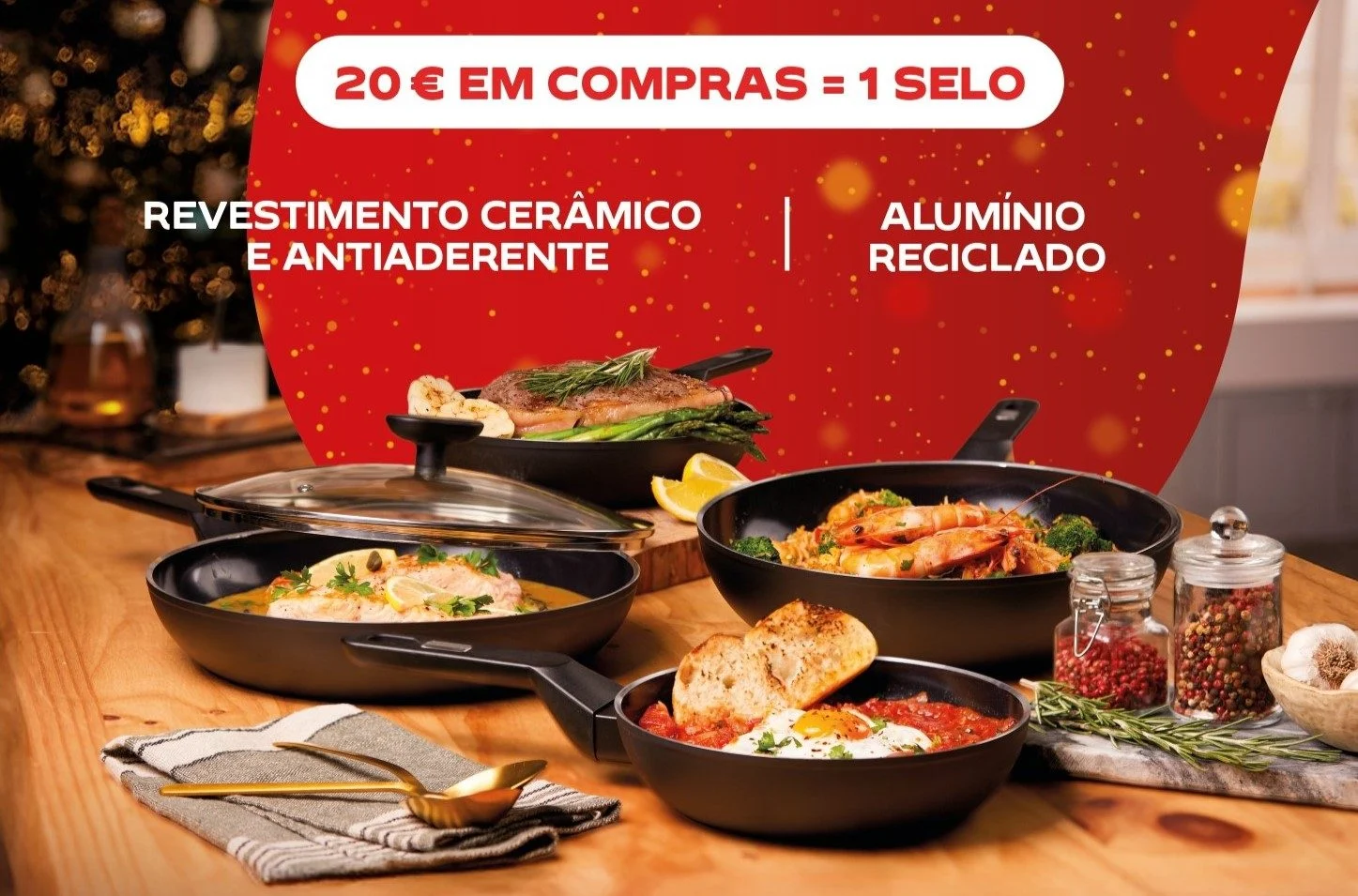 Continente lança coleção exclusiva para um Natal sustentável