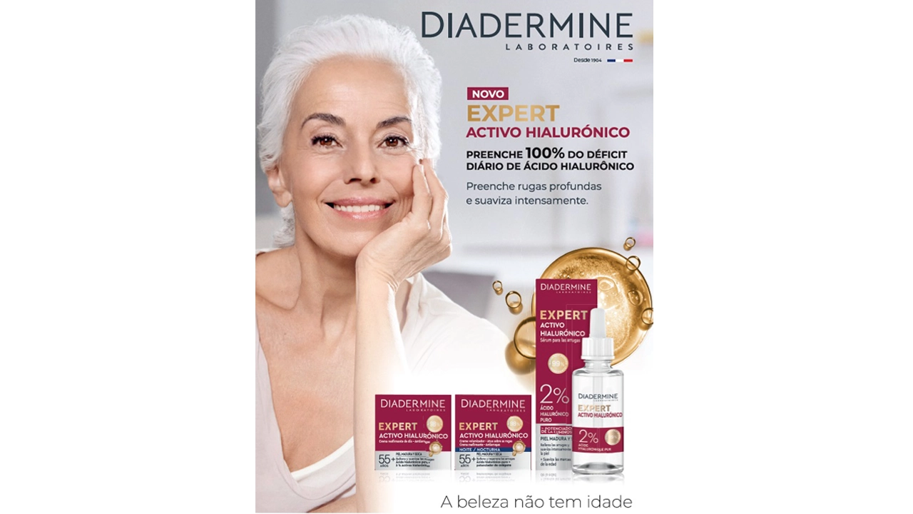 Diadermine lança gama Expert Activo Hialurónico