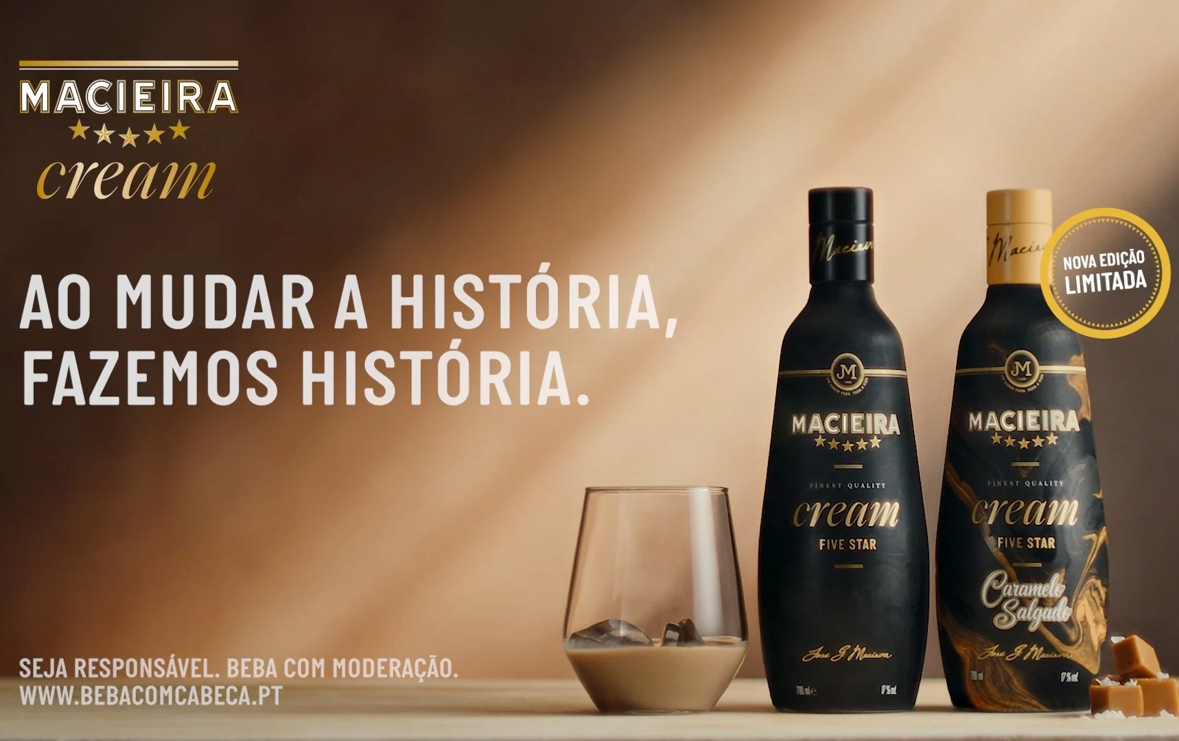 Macieira Cream lança nova campanha “Ao Mudar a História, Fazemos História”