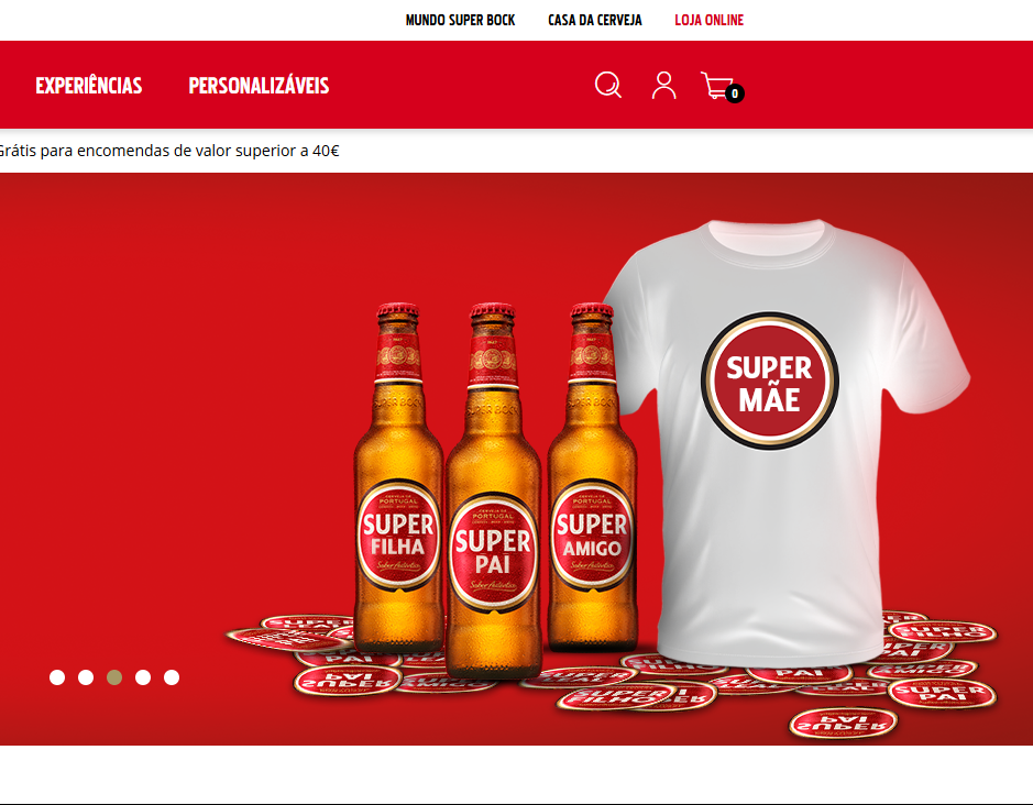 Super Bock lança coleção de produtos personalizáveis