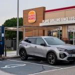 Burger King EDP carregamentos eléctricos