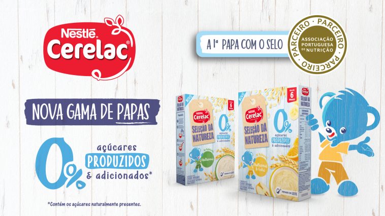 Cerelac 0% Açúcares Nutrição