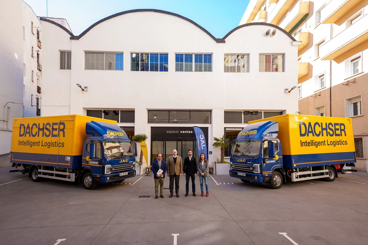 Dachser e JAC Motors Iberia apresentam o seu compromisso com a mobilidade sustentável