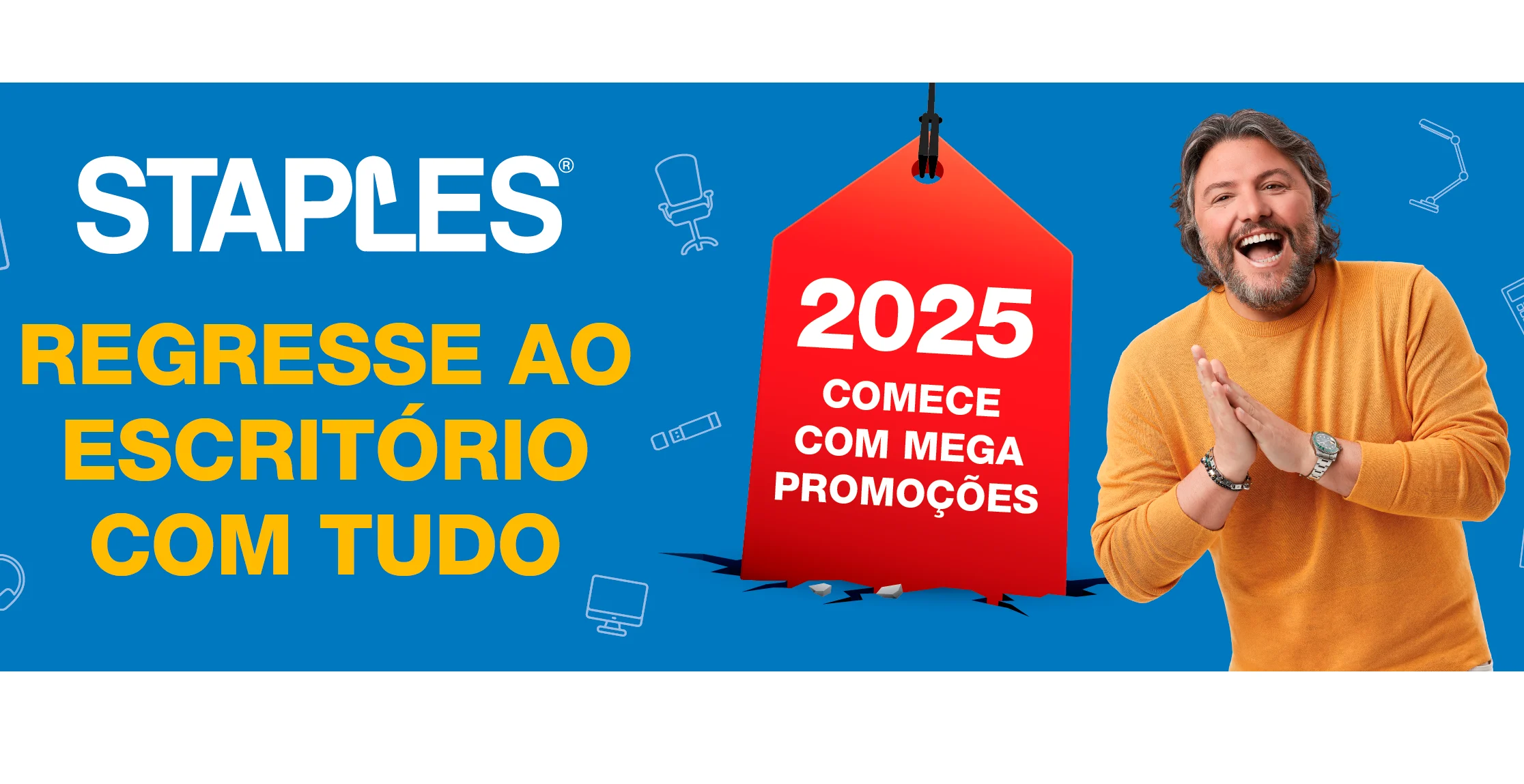 Staples baixa preços a 1.000 produtos essenciais