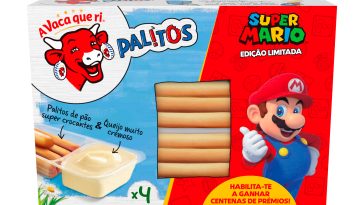 A Vaca que ri Super Mario