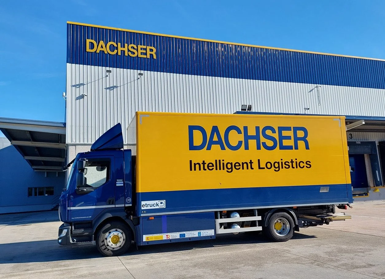 Dachser adquire veículos 100% elétricos para frota na Galiza