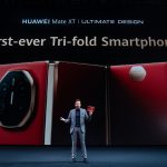 Huawei smartphone trifold