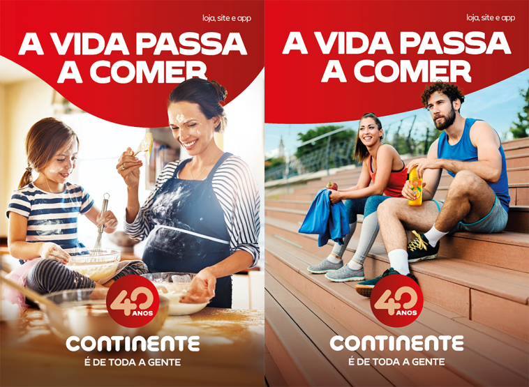 Continente campanha de comunicação