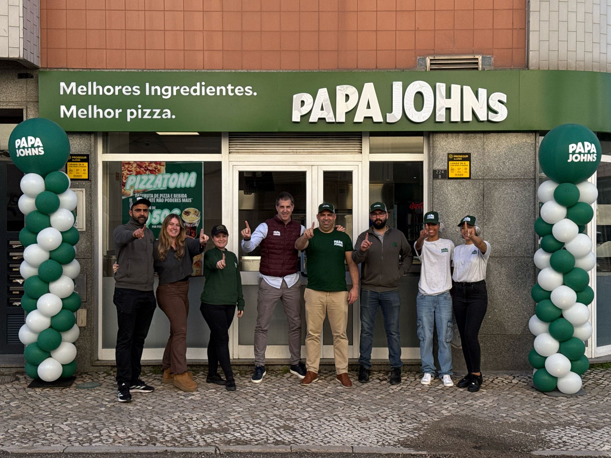 Papa Johns continua expansão em Portugal com nova abertura no Barreiro