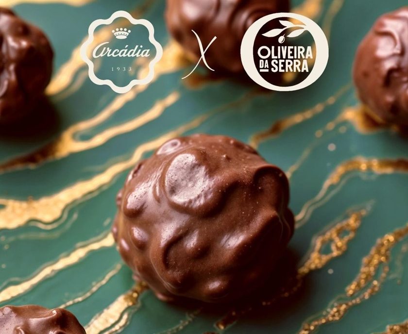 Oliveira da Serra e Arcádia lançam novo conceito de Bombons de Chocolate com Azeite