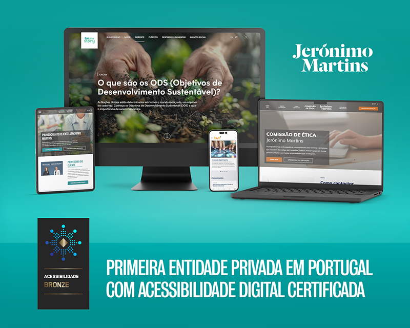 Jerónimo Martins acessibilidade