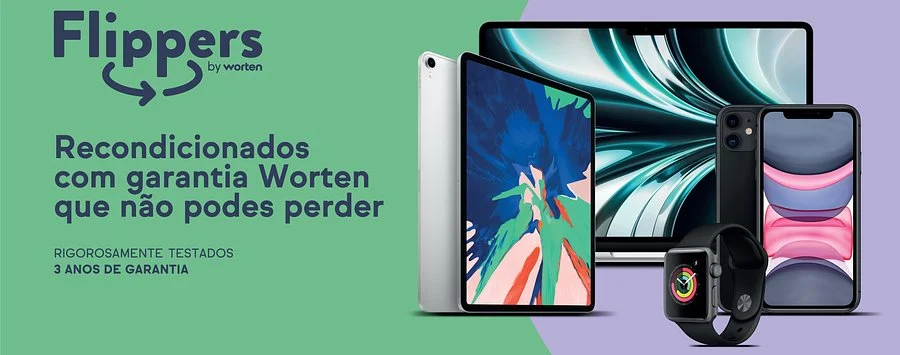 Flippers é a nova marca de recondicionados da Worten